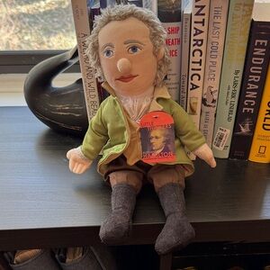 Alexander Hamilton Little Thinkers Plush Doll - Green Jacket